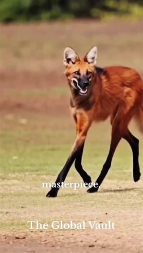 The Leggy Legend: The Maned Wolf The Global Vault #facts #strongabs #mystery