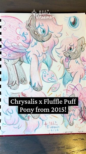 Let’s Redraw a 2015 Pony OC!💕✨ #art #mlpoc #artprocess