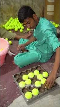 How High Quality Tennis Balls Are Made