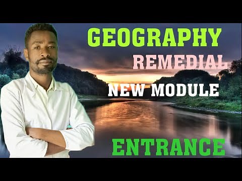 Physical Geography of Ethiopia for Entrance and Remedial