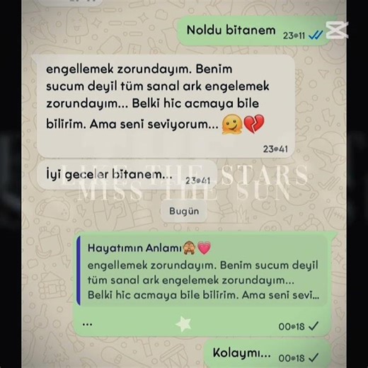 zorunda olup olmaman umrumda değil madem sonu böyle olucaktı neden ümit verdin... l-lara...