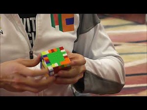 1:57.76 - 7x7 Rubik's Cube Official World Record