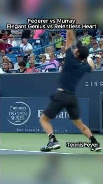 Federer vs Murray – Elegant Genius vs Relentless Heart 🔥