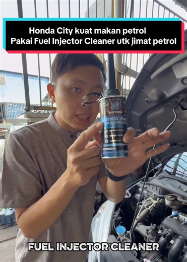 Honda City kuat makan petrol Pakai Fuel Injector Cleaner utk jimat petrol #kereta #hondacity #bbossautotrading #carmaintenance #carrepair