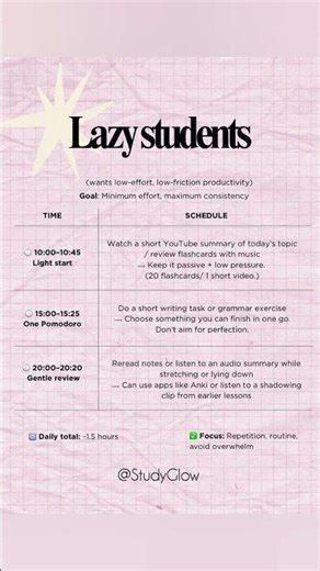 Study Routine That Actually Works Focus & Discipline for Students🤍