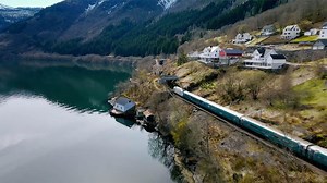 Epic Train Journeys From Above: Norway's Bergen Railway