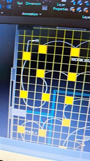 AutoCAD Light Layout #lightingplan