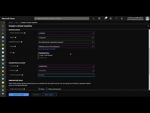 Create & Test Azure Virtual Machine in Minutes 🔥 | Step-by-Step Guide (2025)