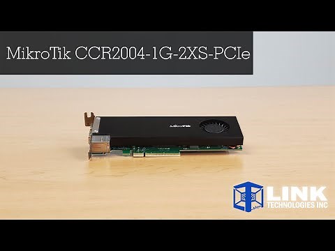 MikroTik CCR2004-1G-2XS-PCIe NIC