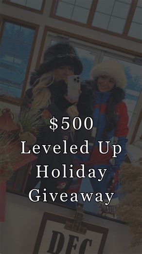 Leveled Up Buffalo ™ on Instagram: "From LU to YOU -> HAPPY HOLIDAYS- Thank you from the bottom of our hearts for making this holiday season UNFORGETTABLE & for being a part of this incredible community we call LEVELED UP FAMILY. You truly are the heartbeat & motivation behind this brand & we wouldn’t be where we are without each & every one of YOU!!! Here’s to a memorable year & an even better season to come. What you’ll win- $500 Shopping spree to LEVELED UP! Gift card will be available to use