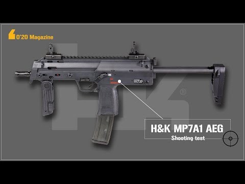 Umarex H&K MP7 AEG Shooting Test by 0´20 Magazine