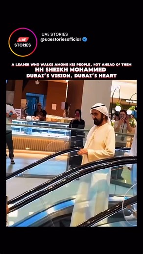 A leader who walks with his people. HH Sheikh Mohammed continues to inspire a nation with vision, humility, and a heart deeply connected to Dubai’s people. A reminder that true leadership isn’t about guiding from the front It’s about walking together.🌟✨ #uaestoriesofficial #uaestories #hhsheikhmohammed #dubaileadership #dubai | UAE Stories