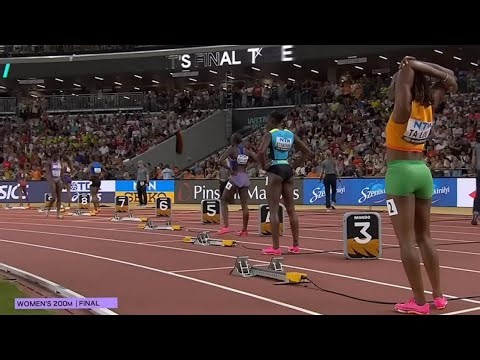 Wow usa mellissa Jefferson defeats Jamaica 🇯🇲 shericka Jackson & Marie jose ta lou