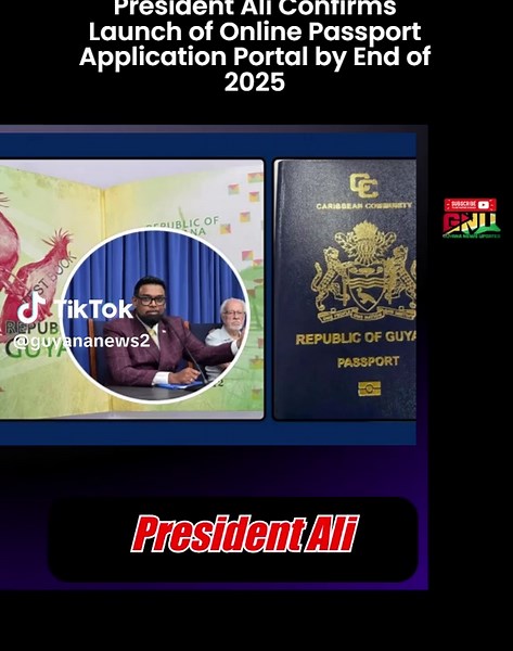President Ali Confirms Online Passport Application Launch