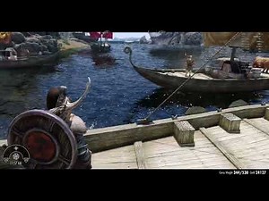 Animated Boats in Skyrim (you can share a ride too)