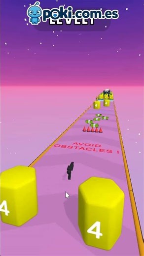 Stickman Gun Runner poki.com.es #Shorts #Walkthrough #GamePlay