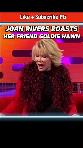 Joan Rivers ROASTS Goldie Hawn 😂 Johnny Knoxville Can’t Handle It! #ComedyLegend #classiccomedy