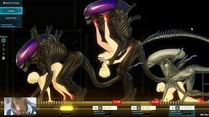 TUTTE LE ANIMAZIONI DI SESSO HARDCORE DI ALIEN 2B - ALIEN QUEST EVE