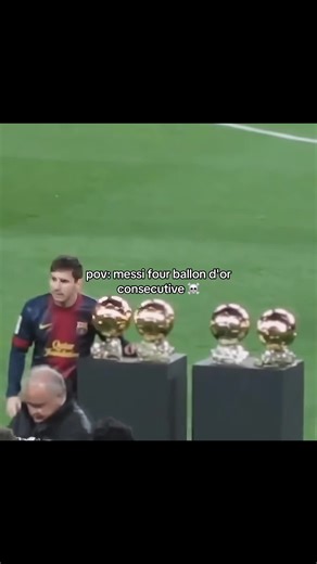 Messi's Unmatched Legacy: Four Ballon d'Ors in a Row