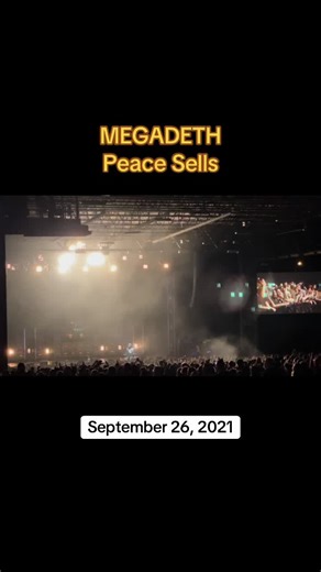 Megadeth Live Concert Highlights on September 26, 2021