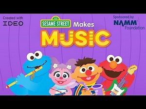 Sesame Street Makes Music (Sesame Street) - NEW Song Update! - Best App For Kids