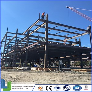 [Hot Item] Galvanized Steel Structure Prefabricated Warehouse Long Span Steel Frame Building Car Garage Steel Structure