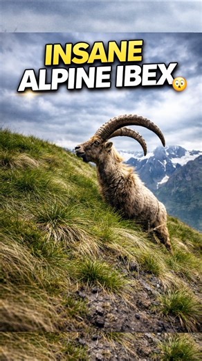 INSANE Alpine Ibex on Impossible Cliff 😳 | Unreal Mountain Goat Skills