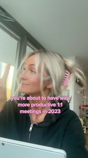 want to have more productive work meetings in 2023? 😉 new template available AND my entire Etsy store is on sale!! 🫶🏼 #onenote #microsoftonenote #officetips