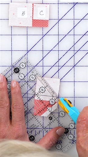 Join Jen in today's tutorial as she demonstrates the simple construction of the Tulip Blocks in the Riley Blake Door Banner for May! Watch the Tutorial: https://www.shabbyfabrics.com/free-downloads-and-video/687 #shabbyfabrics #quiltshop #quilter | Shabby Fabrics