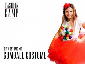 DIY Gumball Machine Costume Kit: Tutu & Tee - No Sew Halloween - Etsy