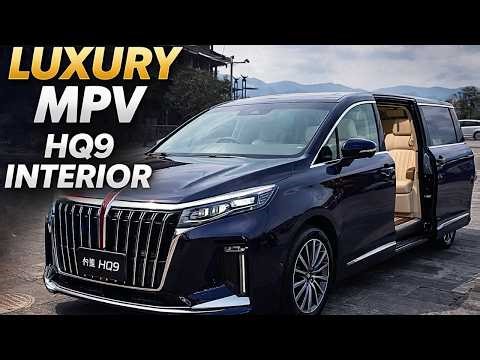 Inside the Luxury Hongqi HQ9 — VIP Interior Like a Private Jet