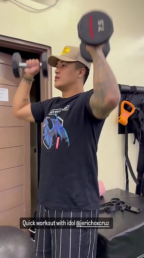 Quick workout @jerichoxcruz | San Miguel Beermen Fandom