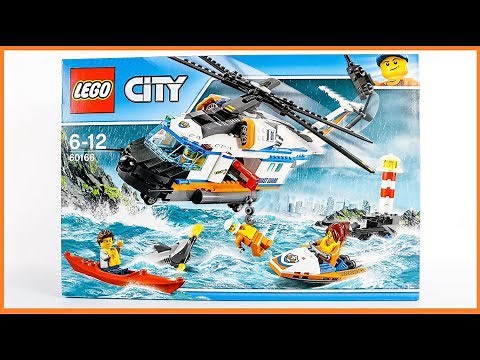 LEGO 60166 City Coast Guard Heavy-duty Rescue Helicopter Speed Build
