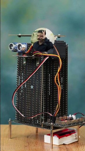 Introducing AndroidRobo’s Automatic Dustbin Bot! 🤖🗑️