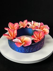 3D Printed Plumeria Pansy Ring Vase - Etsy