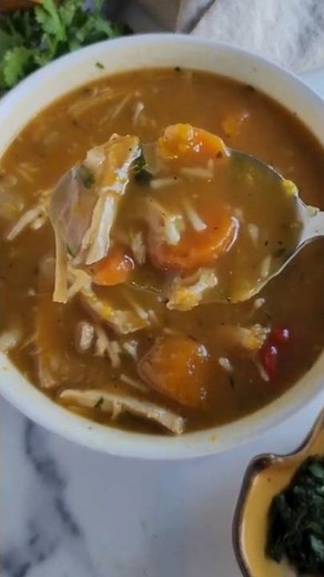 How to Make Caribbean Chicken and Pumpkin Soup!