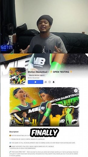 Motion Basketball is Finally HERE! #roblox #saynt2x