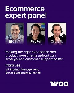 Where does it pay to invest vs. save? Watch a group of ecommerce experts deep dive on managing costs for scaling businesses. | WooCommerce | Facebook