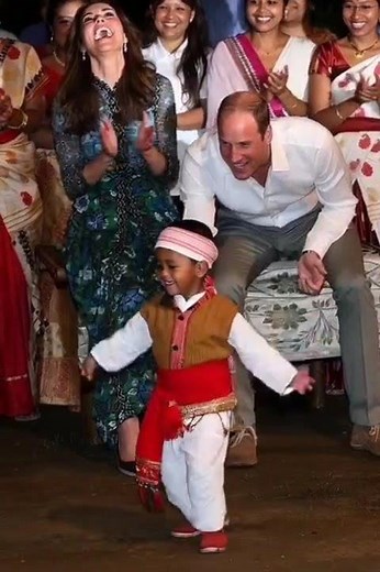 Prince William & Princess Kate Adore Cute Little Boy’s Dance Heart-Melting Royal Moment #trendingnow