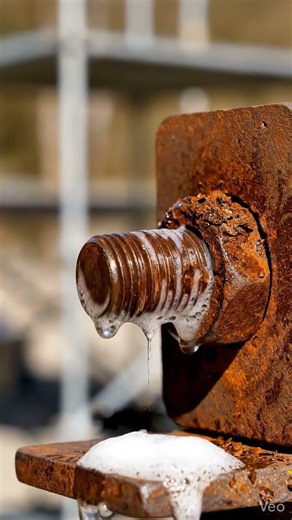 😱🤯Extremely Satisfying Rust Removal From nut | Amazing Restoration (Before & After) #rustremoval