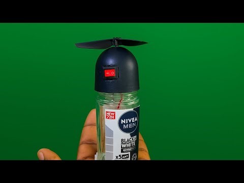 Homemade mini airplane DIY