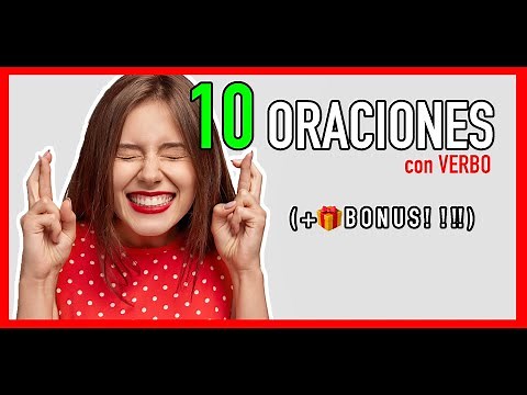 10 ORACIONES con VERBOS ✅ ➕ 10 oraciones con PREDICADO ▶ REGLAS GRAMATICALES ESPAÑOL (🎁 + BONUS!!)