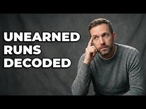 How Do Official Scorers Determine Unearned Runs After Errors?