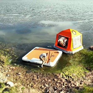 944K views · 10K reactions | Tension-Filled Camping in the Middle of a Foggy Lake! ️⛺ #FoggyLake #CampingAdventure #PassionForNature | Mountains Camping | Facebook