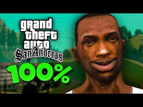 I 100%'d Grand Theft Auto San Andreas