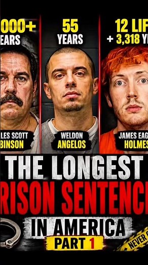 30,000 Years in Prison?! America's Longest Sentences (Part 1) #usa