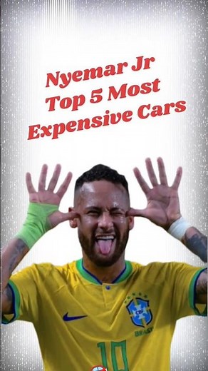 Nyemar Jr's 5 most expensive Cars collection #carshorts #nyemar