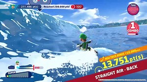 What Luigi does when he's not hunting ghosts. | SEGA