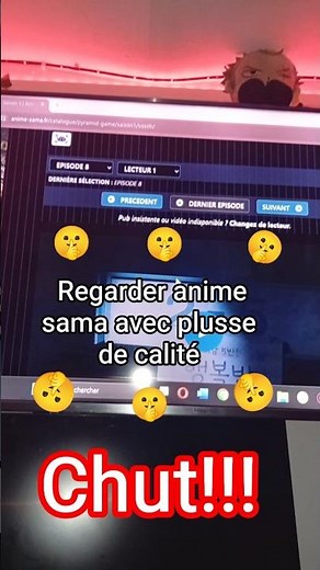 tuto:comment regarder des animé sans beugueé sur anime sama #anime