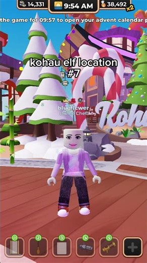 kohau elf location 7 🧝🦌 #kohau #Roblox #shorts